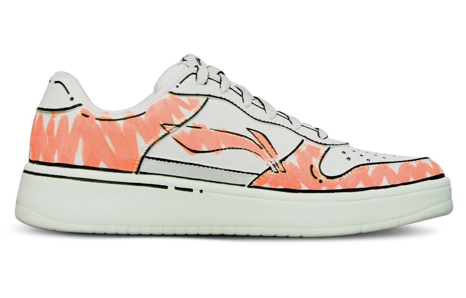 Кроссовки LINING Sports Life Collection Skateboarding Shoes Women's Low-top White/Orange, белый
Кроссовки LINING Sports Life Collection Skateboarding Shoes Women's Low-top White/Orange, белый