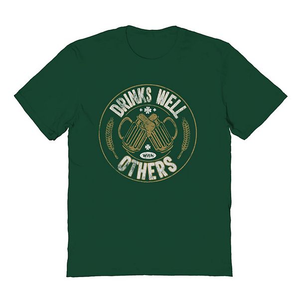 Футболка с принтом Men's drinks well cheers st patrick's day Licensed Character
Футболка с принтом Men's drinks well cheers st patrick's day Licensed Character