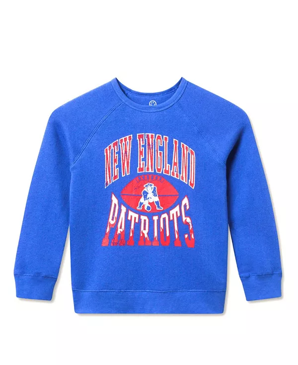 Флисовая куртка унисекс с символикой команды «Нью-Ингленд Патриотс» - для малышей и взрослых. Junk Food Clothing, синий
Флисовая куртка унисекс с символикой команды «Нью-Ингленд Патриотс» - для малышей и взрослых. Junk Food Clothing, синий