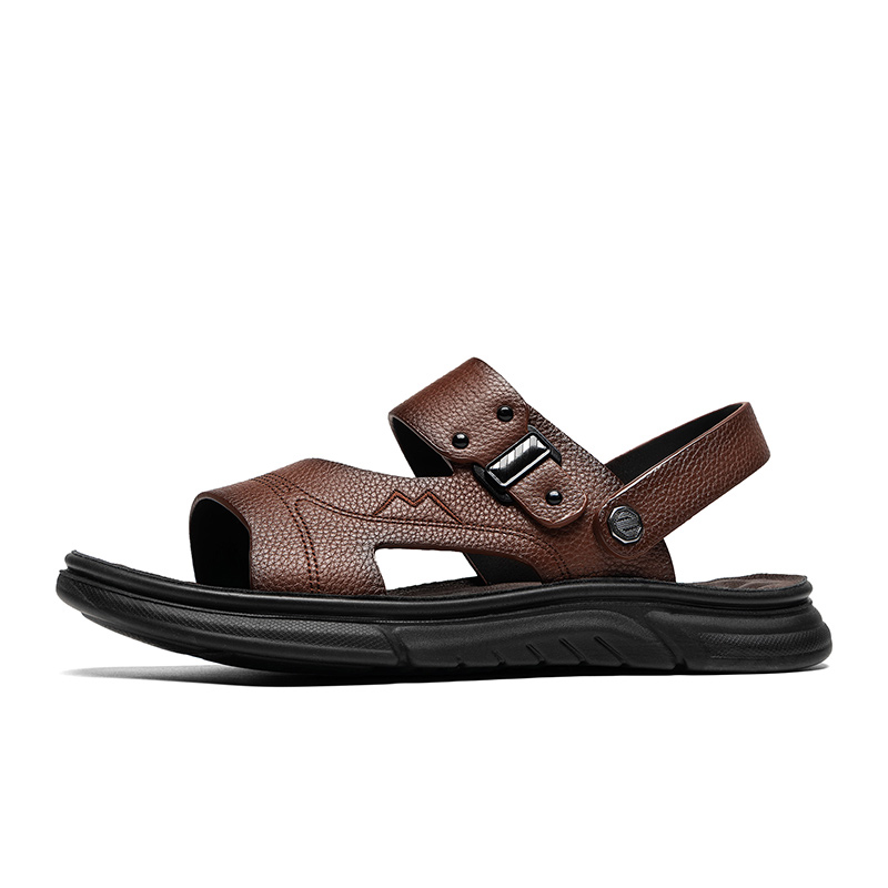 LAORENTOU Мужские пляжные сандалии коричневые, цвет Brown
LAORENTOU Мужские пляжные сандалии коричневые, цвет Brown