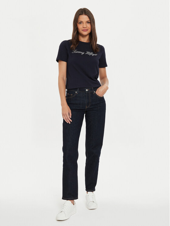 Футболка regular fit Script WW0WW43459 Tommy Hilfiger, синий
Футболка regular fit Script WW0WW43459 Tommy Hilfiger, синий