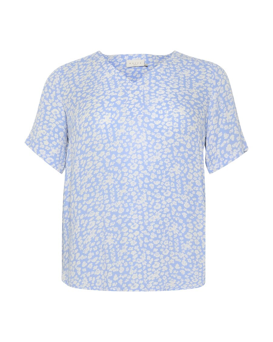 Блузка с коротким рукавом KAFFE CURVE Blouse Jolie, небесно-синий
Блузка с коротким рукавом KAFFE CURVE Blouse Jolie, небесно-синий