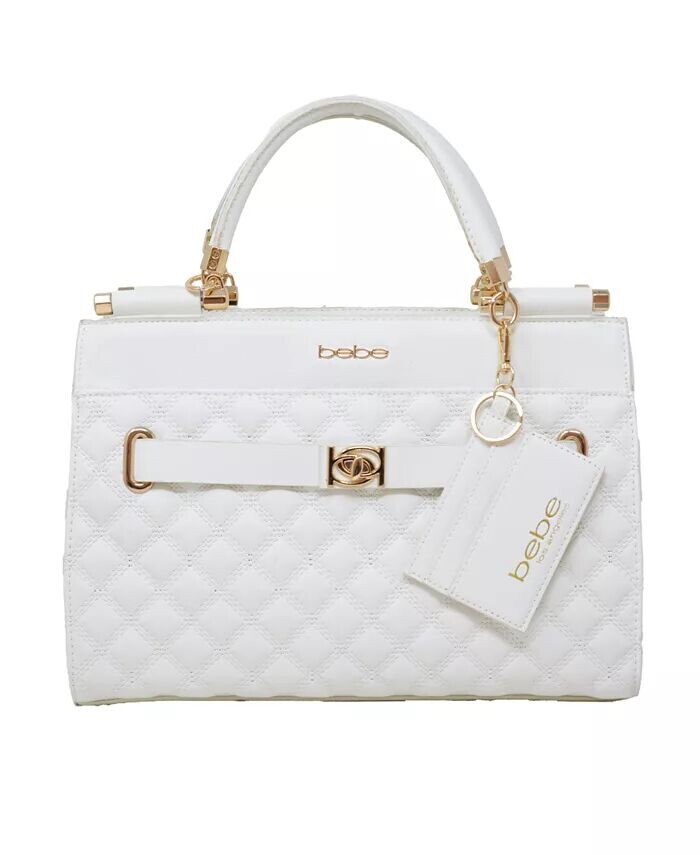 Стеганая мини-сумка-саквояж Alex Bebe, белый
Стеганая мини-сумка-саквояж Alex Bebe, белый