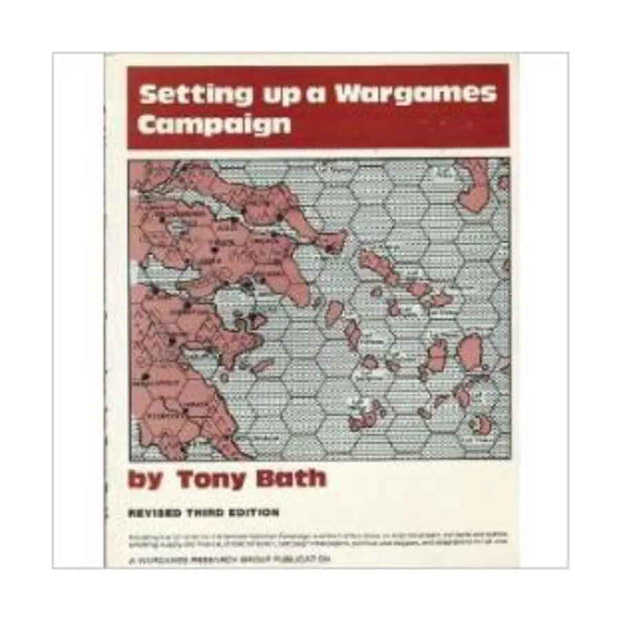 Настройка кампании Wargames (3-е издание, исправленное), Historical Miniature Rules (Wargames Research Group)
Настройка кампании Wargames (3-е издание, исправленное), Historical Miniature Rules (Wargames Research Group)