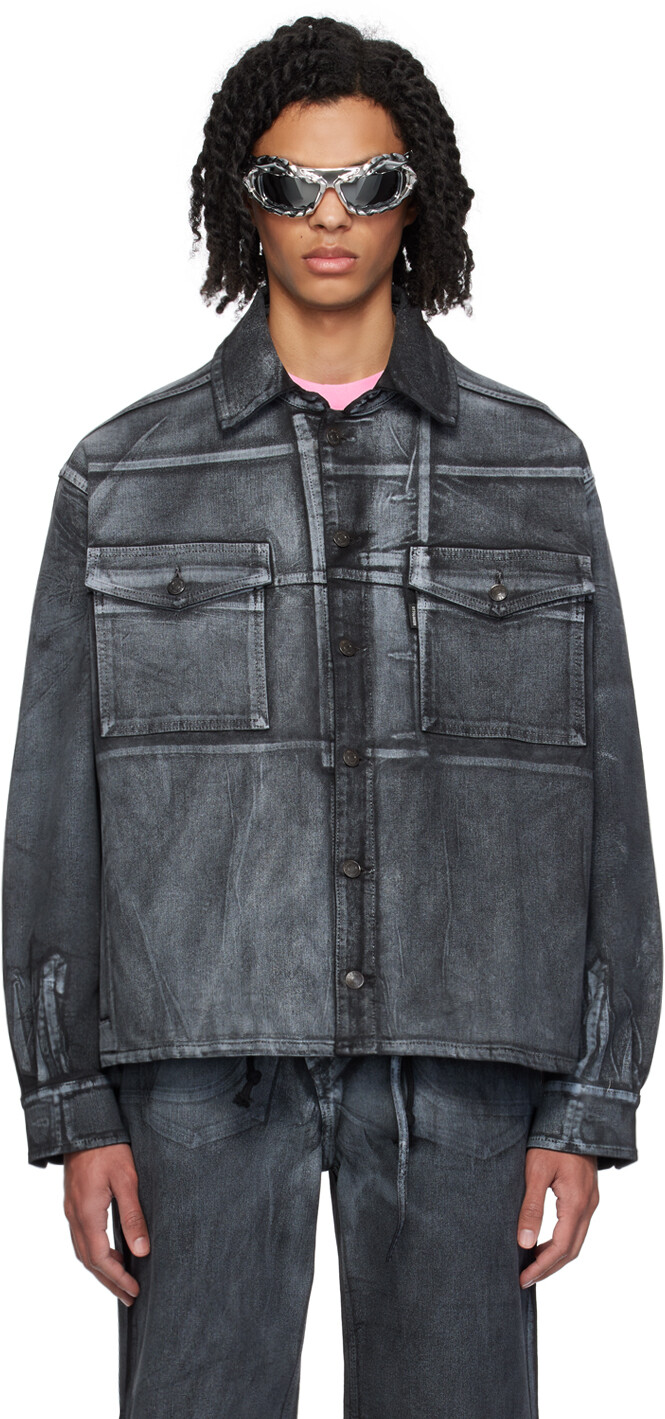 Черная свободная джинсовая рубашка Ottolinger
Черная свободная джинсовая рубашка Ottolinger