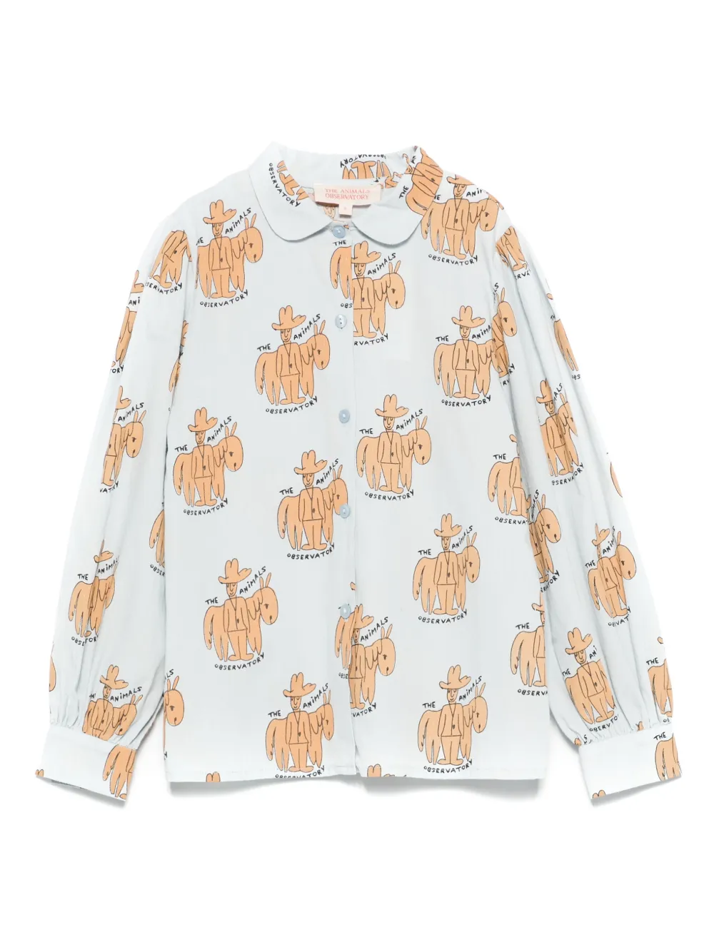 Рубашка с графичным принтом The Animals Observatory, синий
Рубашка с графичным принтом The Animals Observatory, синий