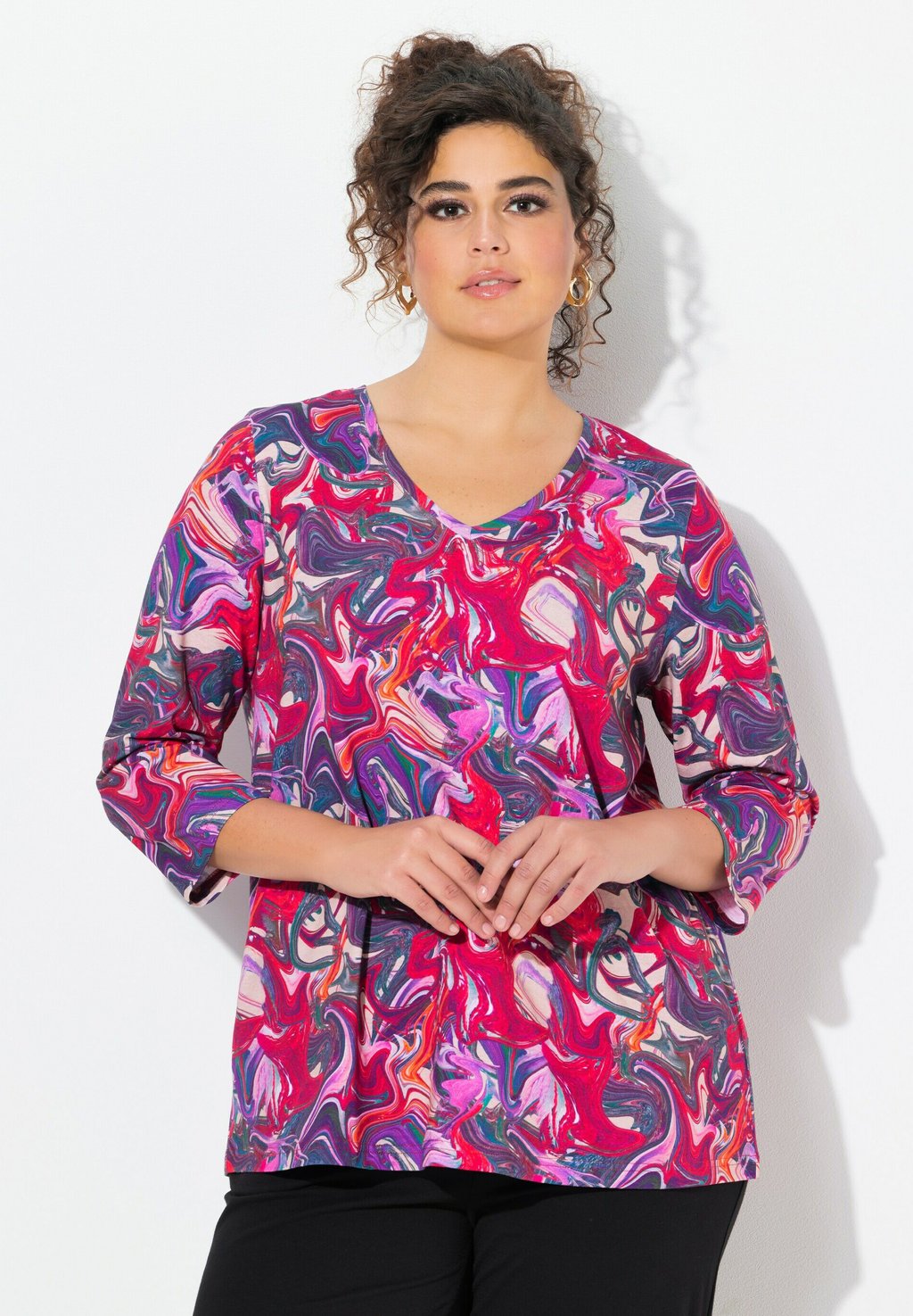 Футболка с длинным рукавом Ulla Popken, красный
Футболка с длинным рукавом Ulla Popken, красный