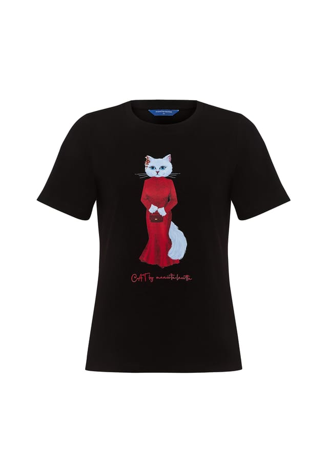 Рубашка кот в красном Cat By Manii'Ta Lacitta, черный
Рубашка кот в красном Cat By Manii'Ta Lacitta, черный