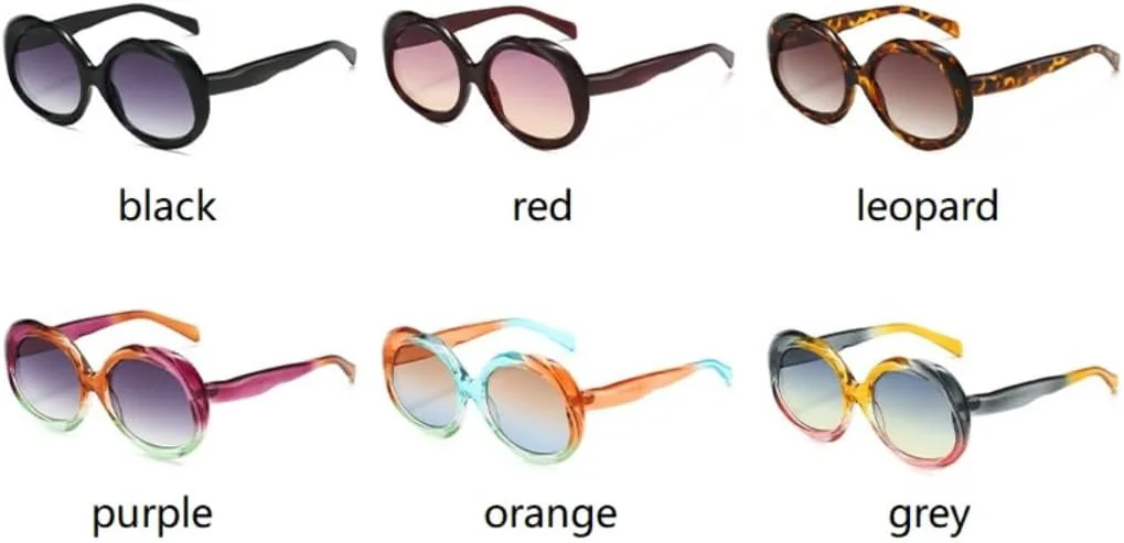 Солнцезащитные очки для мужчин и женщин - защита UV400 - круглая оправа в стиле панк с градиентом для занятий спортом на открытом воздухе и вождения DSVIGF, Grey
Солнцезащитные очки для мужчин и женщин - защита UV400 - круглая оправа в стиле панк с градиентом для занятий спортом на открытом воздухе и вождения DSVIGF, Grey