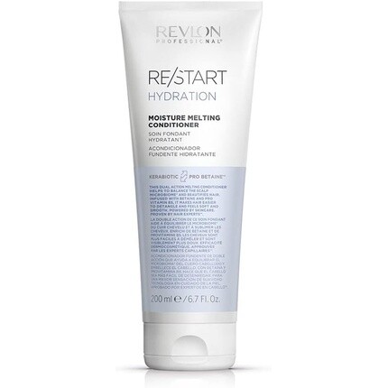 Restart Hydration Тающий кондиционер 200 мл, Revlon
Restart Hydration Тающий кондиционер 200 мл, Revlon