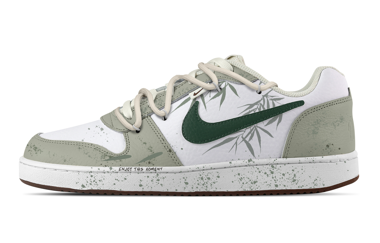 Nike EBERNON Устойчивые к истиранию скейтерские кеды низкие мужские Бамбуковый лес зеленые, цвет Green
Nike EBERNON Устойчивые к истиранию скейтерские кеды низкие мужские Бамбуковый лес зеленые, цвет Green