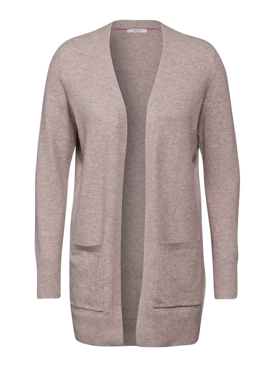 Вязаный кардиган CECIL, пятнистый бежевый 
Вязаный кардиган CECIL, пятнистый бежевый