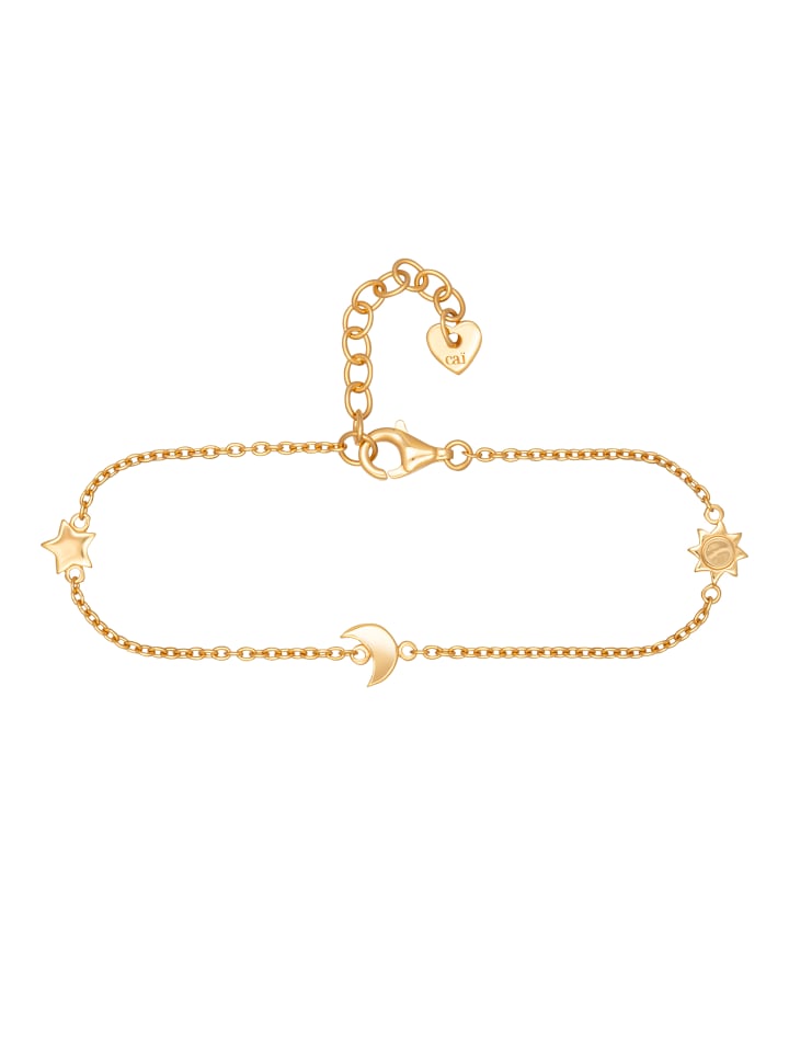 Caï Браслет 925/- Sterling Silber in gelb
Caï Браслет 925/- Sterling Silber in gelb
