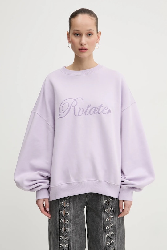 Хлопковая толстовка Rotate, фиолетовый
Хлопковая толстовка Rotate, фиолетовый
