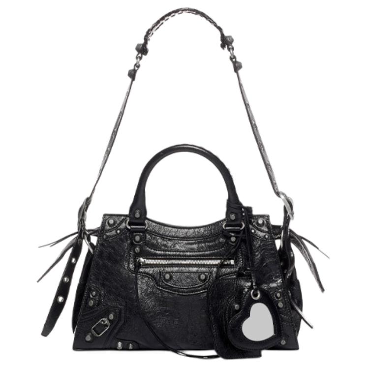 Нео Кагол Сити Маленькая Сумка через плечо из мелкозернистой овчины для женщин Чёрный Balenciaga
Нео Кагол Сити Маленькая Сумка через плечо из мелкозернистой овчины для женщин Чёрный Balenciaga