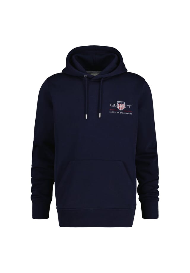 Толстовка с капюшоном - обычная средняя архивная толстовка с капюшоном из хлопковой смеси Gant, синий
Толстовка с капюшоном - обычная средняя архивная толстовка с капюшоном из хлопковой смеси Gant, синий