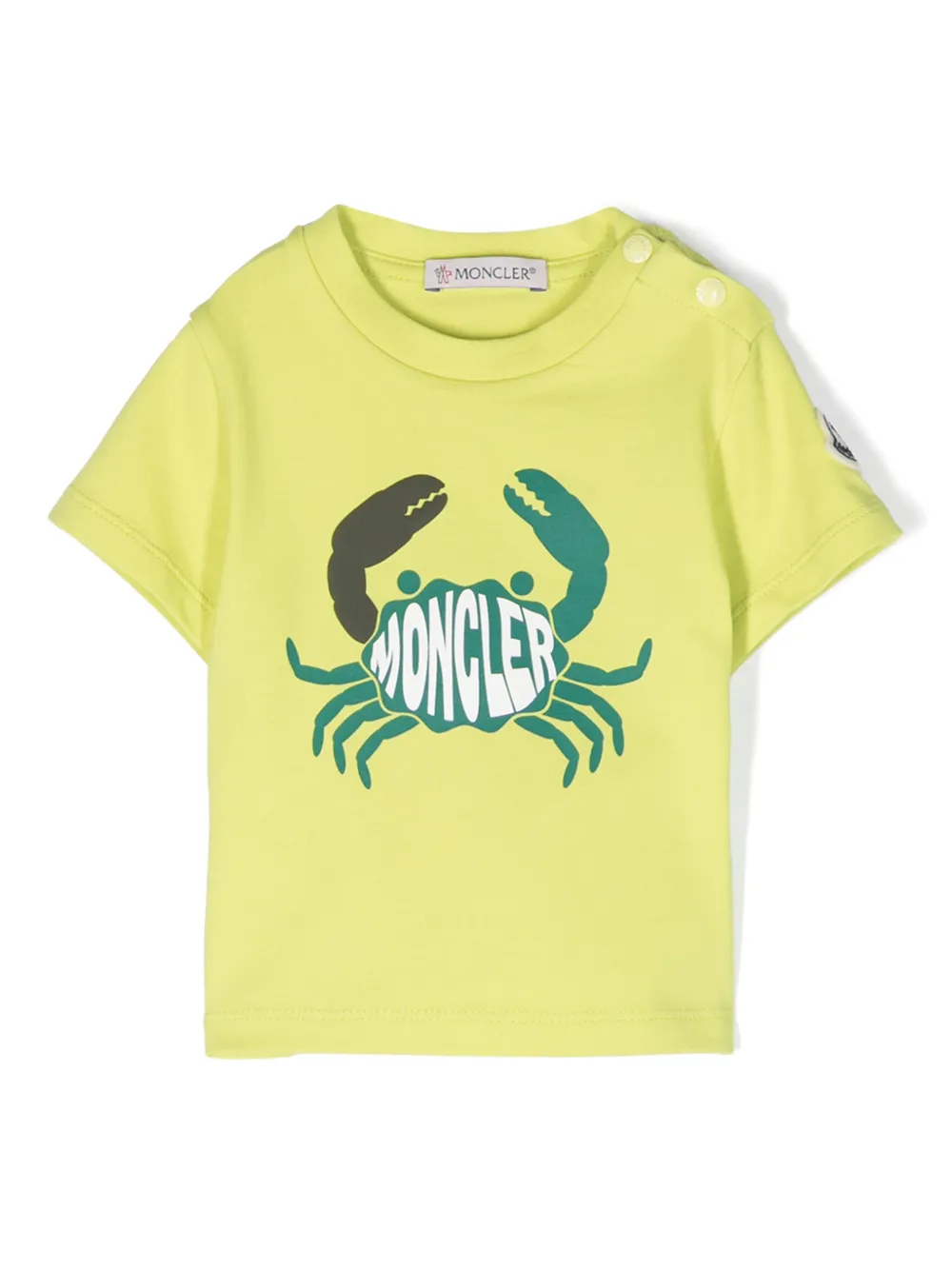 Футболка с графичным принтом Moncler Enfant, зеленый
Футболка с графичным принтом Moncler Enfant, зеленый