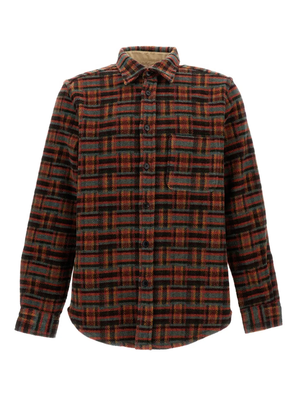 Фланелевая рубашка с накладными карманами Stringer Portuguese Flannel, коричневый
Фланелевая рубашка с накладными карманами Stringer Portuguese Flannel, коричневый