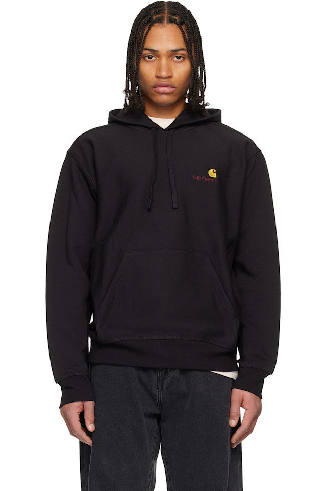 Толстовка с американским шрифтом Carhartt Work In Progress, черный
Толстовка с американским шрифтом Carhartt Work In Progress, черный