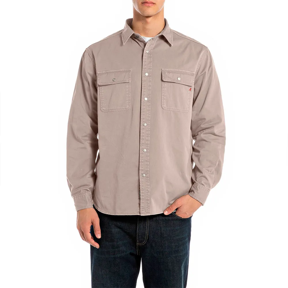 Рубашка Replay M4147.000.84762G, бежевый
Рубашка Replay M4147.000.84762G, бежевый