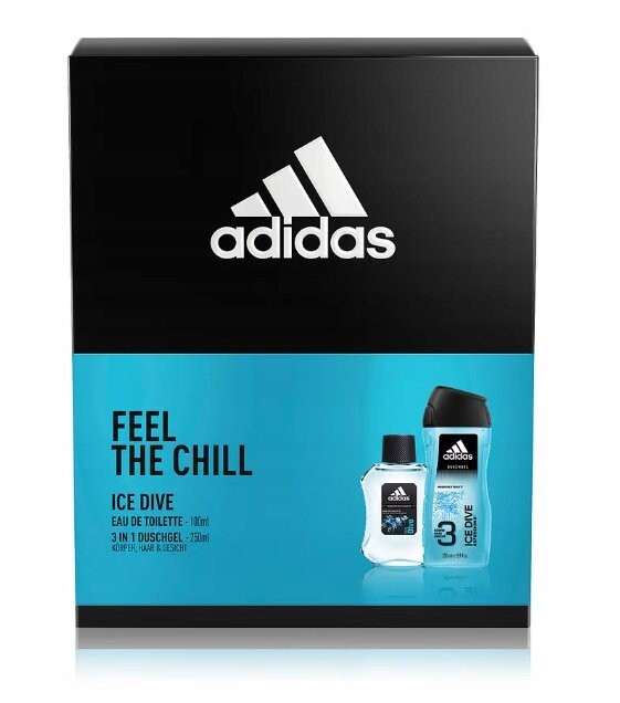 Adidas, Ice Dive Man, набор косметики, 2 шт
Adidas, Ice Dive Man, набор косметики, 2 шт