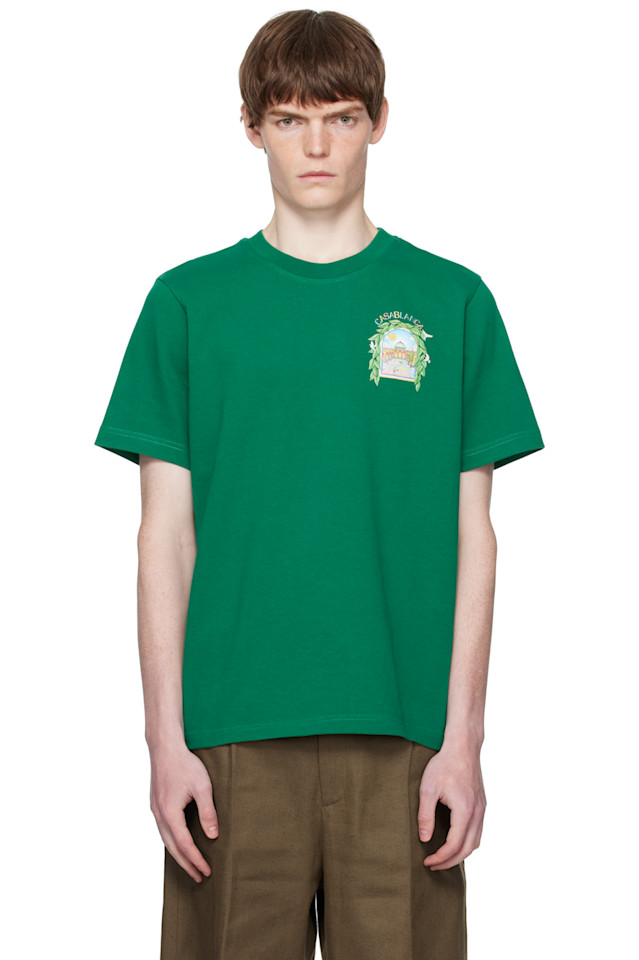 Футболка с коротким рукавом L'Arche Casablanca, зеленый
Футболка с коротким рукавом L'Arche Casablanca, зеленый