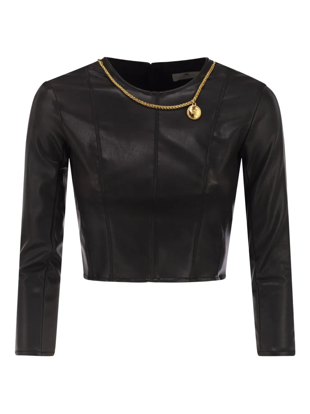 Футболка с подвесками Elisabetta Franchi, черный
Футболка с подвесками Elisabetta Franchi, черный
