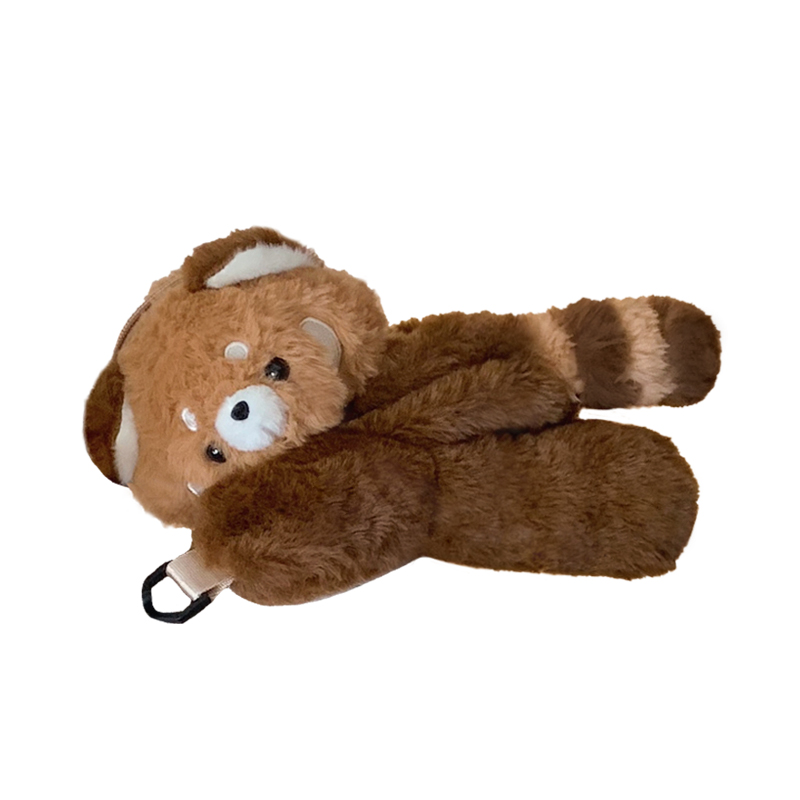 Holding bamboo Плюшевый рюкзак среднего размера унисекс коричневый, Red panda - brown
Holding bamboo Плюшевый рюкзак среднего размера унисекс коричневый, Red panda - brown