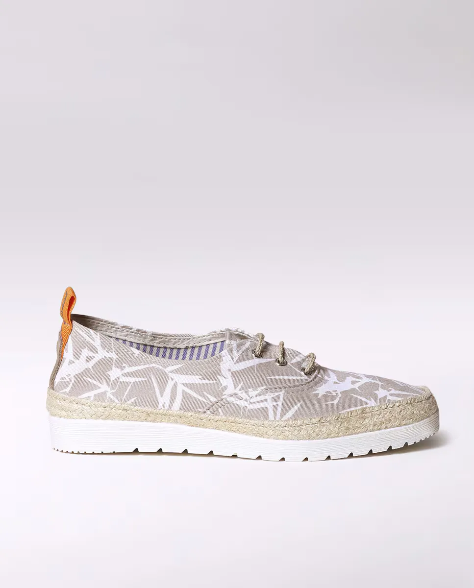 Мужские парусиновые туфли с принтом и шнурками Toni Pons, коричневый 
Мужские парусиновые туфли с принтом и шнурками Toni Pons, коричневый