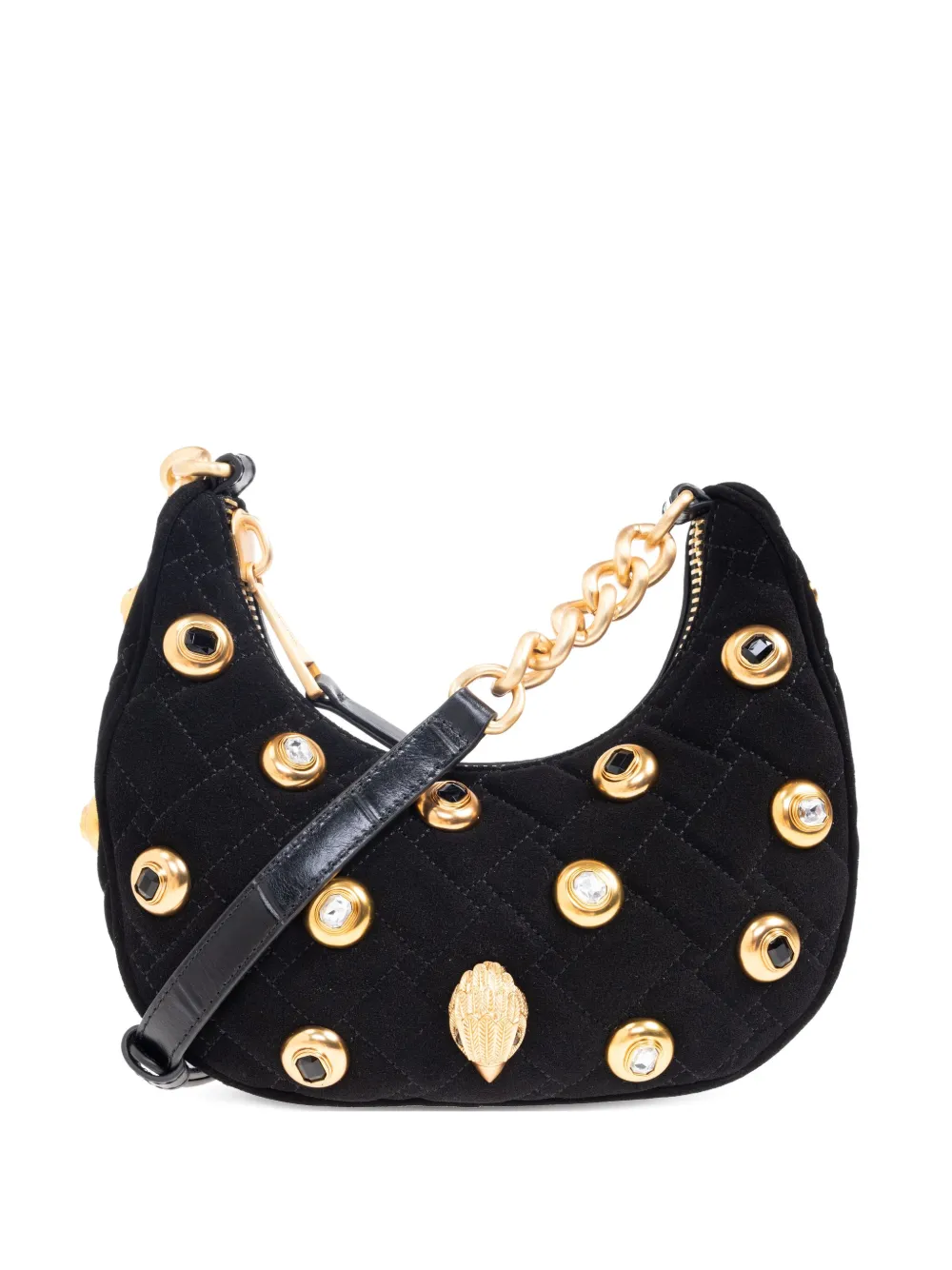 Малая сумка-тоут Kensington Kurt Geiger London, черный 
Малая сумка-тоут Kensington Kurt Geiger London, черный