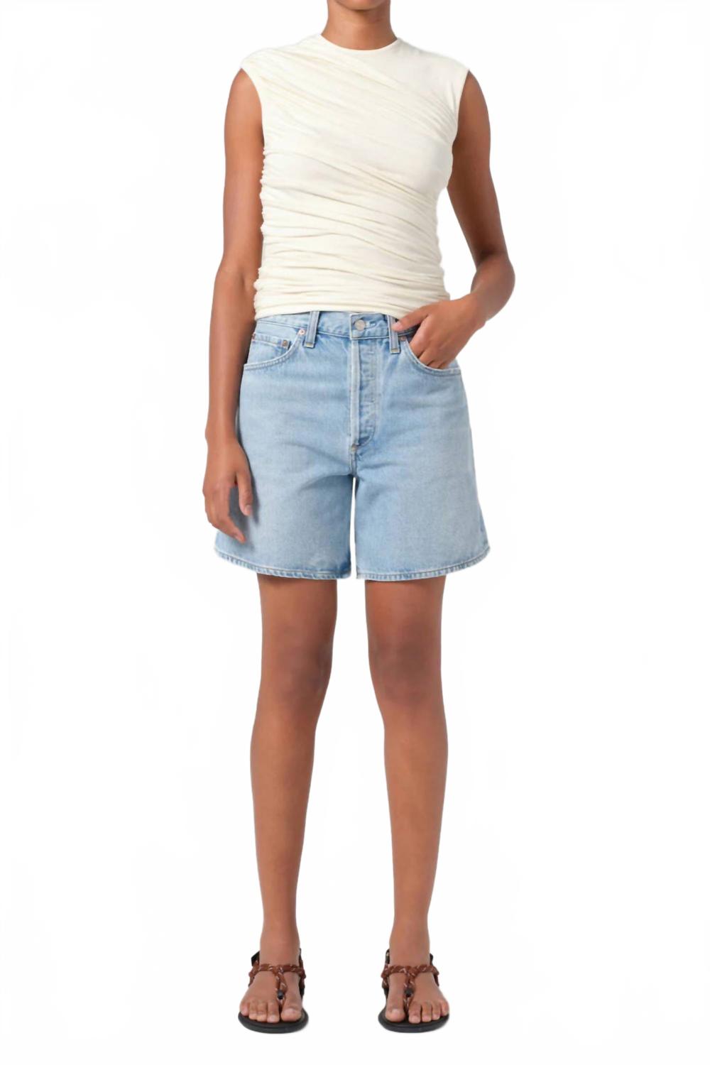 Джинсы Dame Cotton Jean Short In Coax Agolde, Coax
Джинсы Dame Cotton Jean Short In Coax Agolde, Coax
