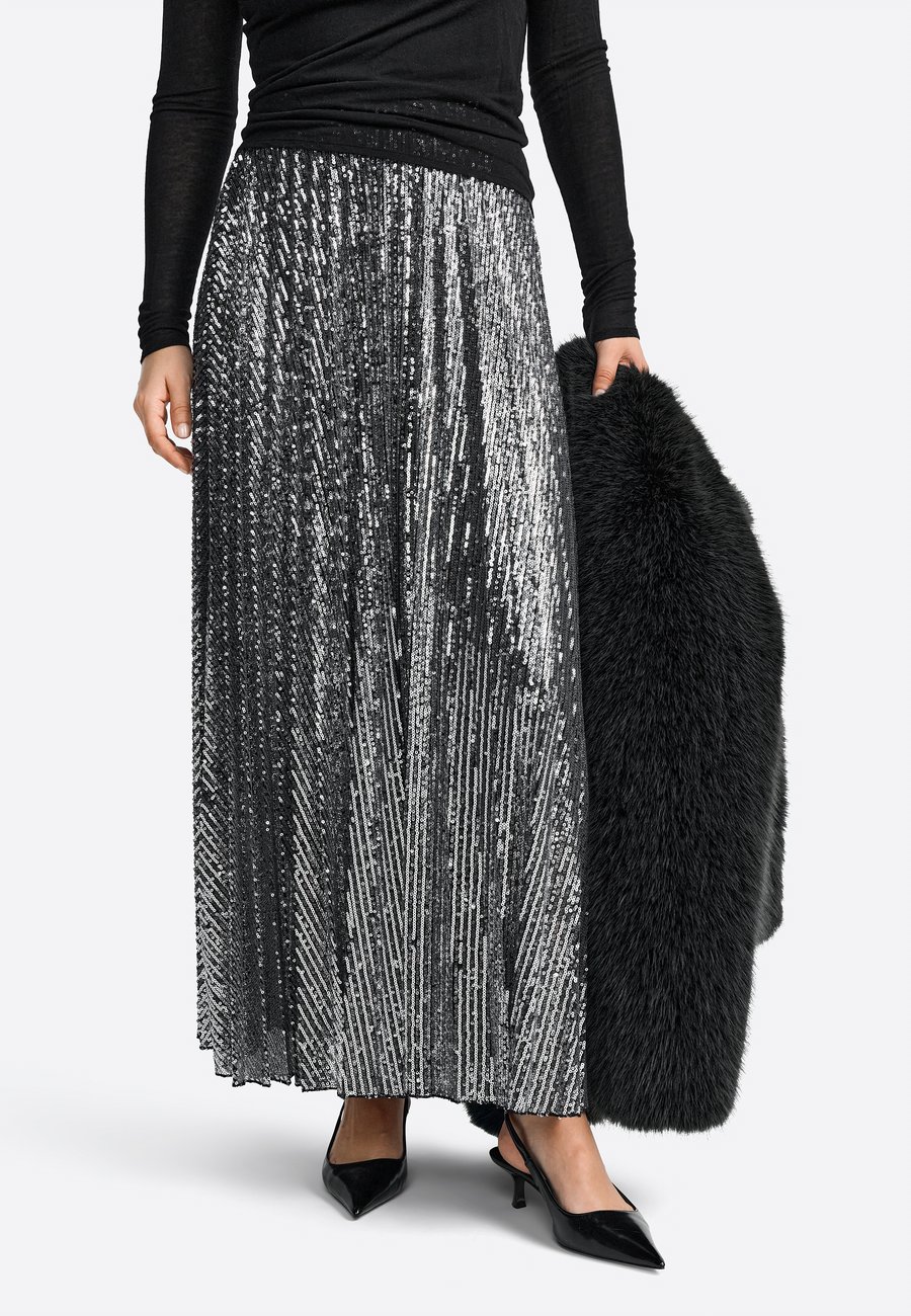 Юбка Rich & Royal Maxi skirt, Silver-Coloured
Юбка Rich & Royal Maxi skirt, Silver-Coloured