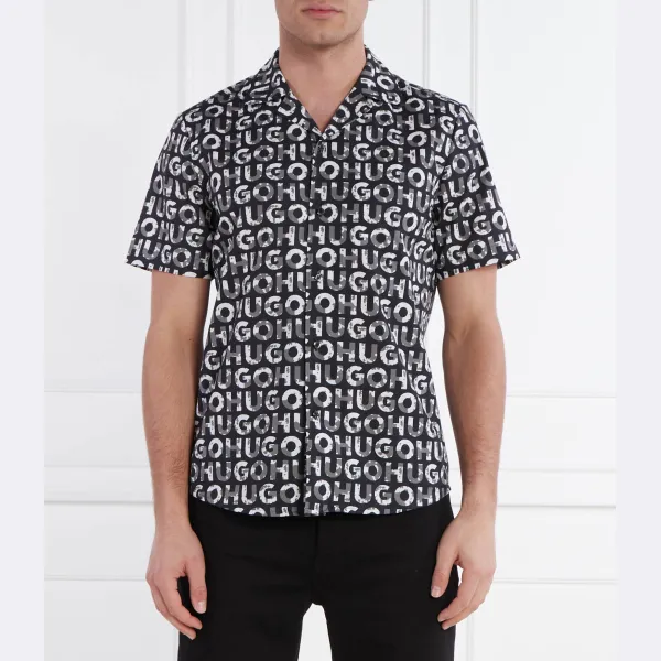 Рубашка свободного кроя ellino Hugo, черный
Рубашка свободного кроя ellino Hugo, черный