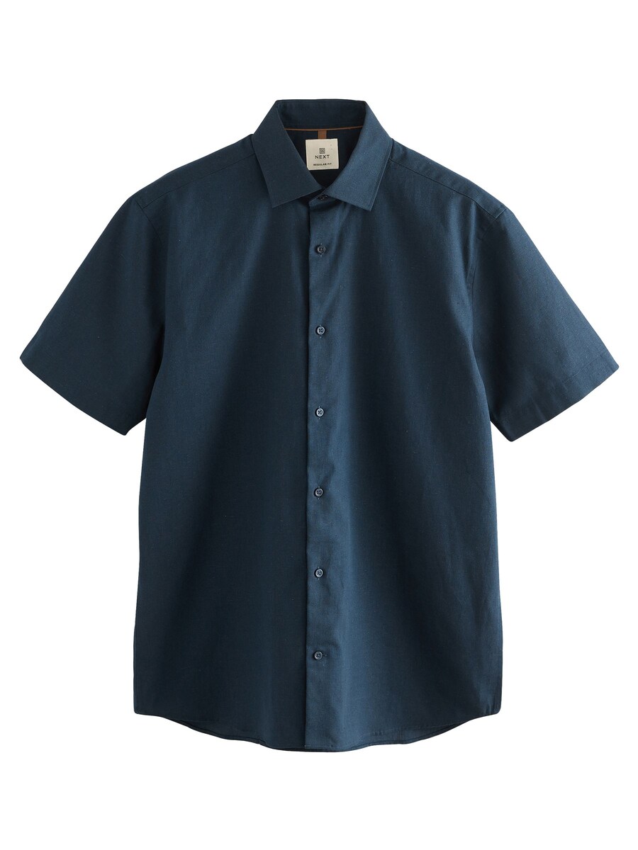 Рубашка на пуговицах классического кроя Next, темно-синий
Рубашка на пуговицах классического кроя Next, темно-синий