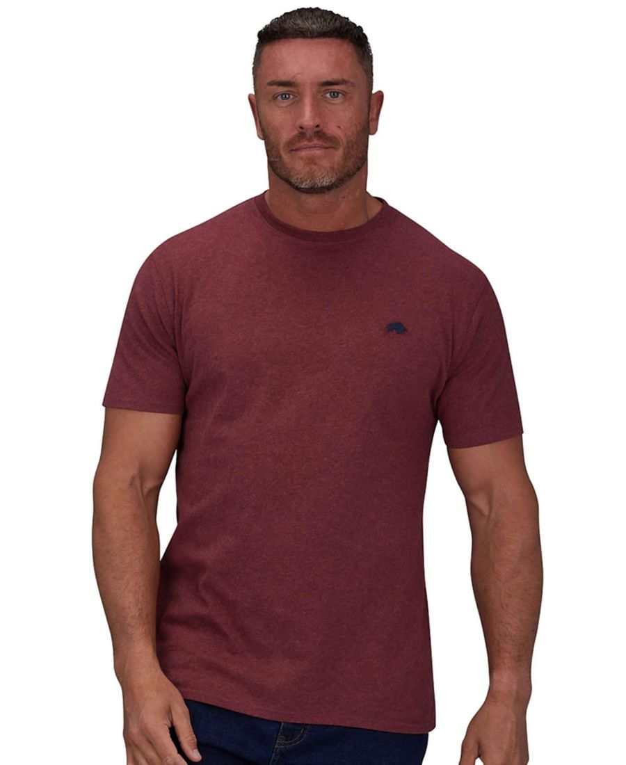 Футболка больших размеров из 100% хлопка Raging Bull, Claret
Футболка больших размеров из 100% хлопка Raging Bull, Claret