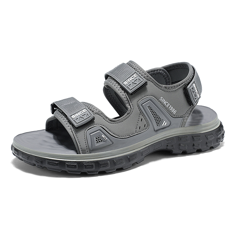 SHOUBA Пляжные сандалии мужские хаки/серый/черный — серый, цвет Gray
SHOUBA Пляжные сандалии мужские хаки/серый/черный — серый, цвет Gray