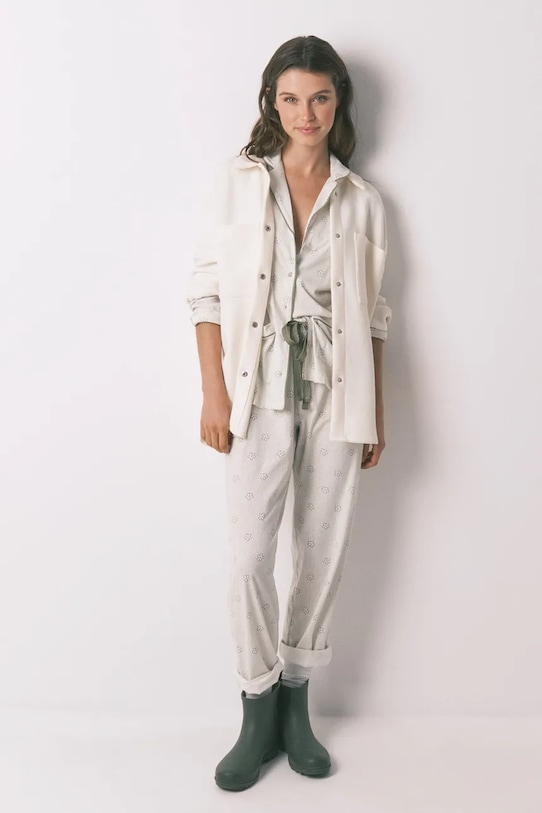 Хлопковая пижама со Снупи Women'Secret, белый
Хлопковая пижама со Снупи Women'Secret, белый