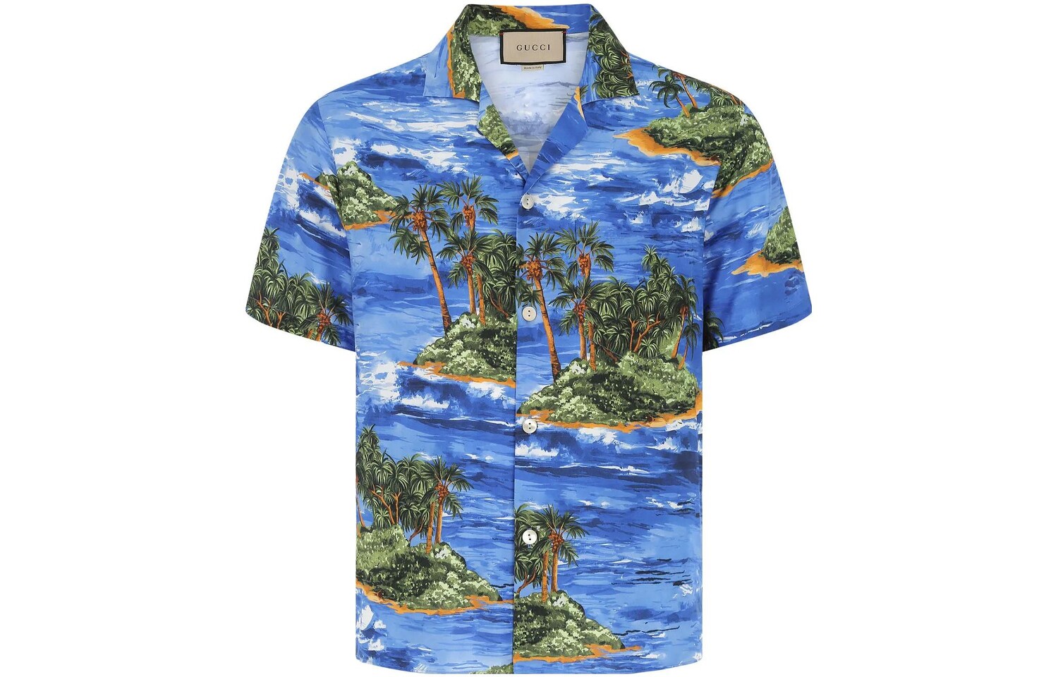 Рубашка мужская синяя Gucci, синий
Рубашка мужская синяя Gucci, синий