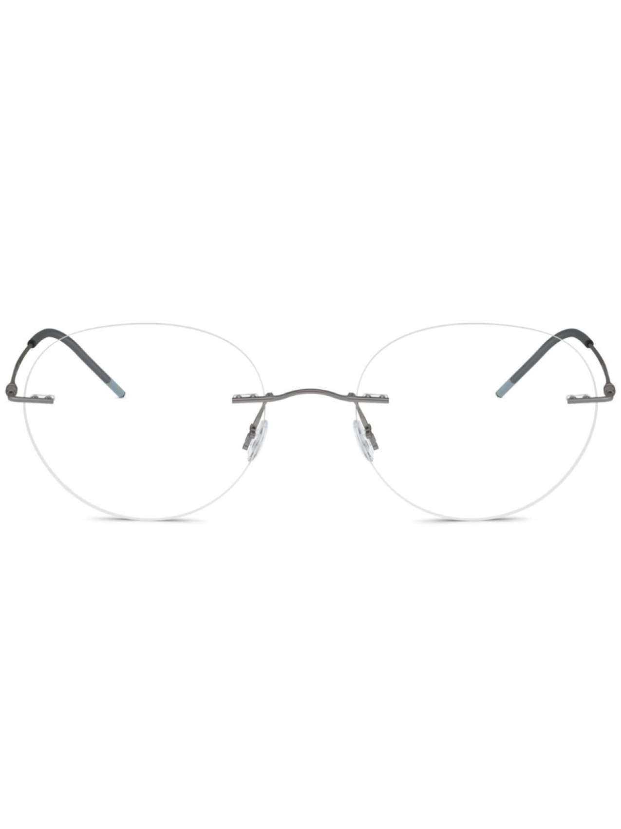 Giorgio Armani очки в круглой безободковой оправе, серебряный
Giorgio Armani очки в круглой безободковой оправе, серебряный