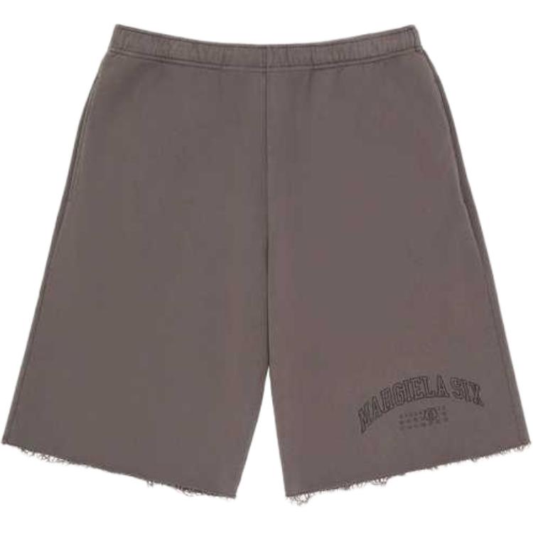 Шорты с номерным принтом в стиле distressed MM6 Maison Margiela, коричневый
Шорты с номерным принтом в стиле distressed MM6 Maison Margiela, коричневый
