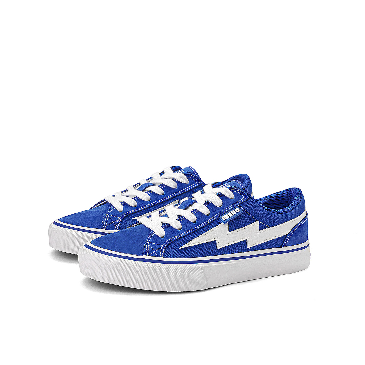 MINISO Молния M серии Лоу топ скейтборд обувь унисекс белый синий, цвет White Blue
MINISO Молния M серии Лоу топ скейтборд обувь унисекс белый синий, цвет White Blue