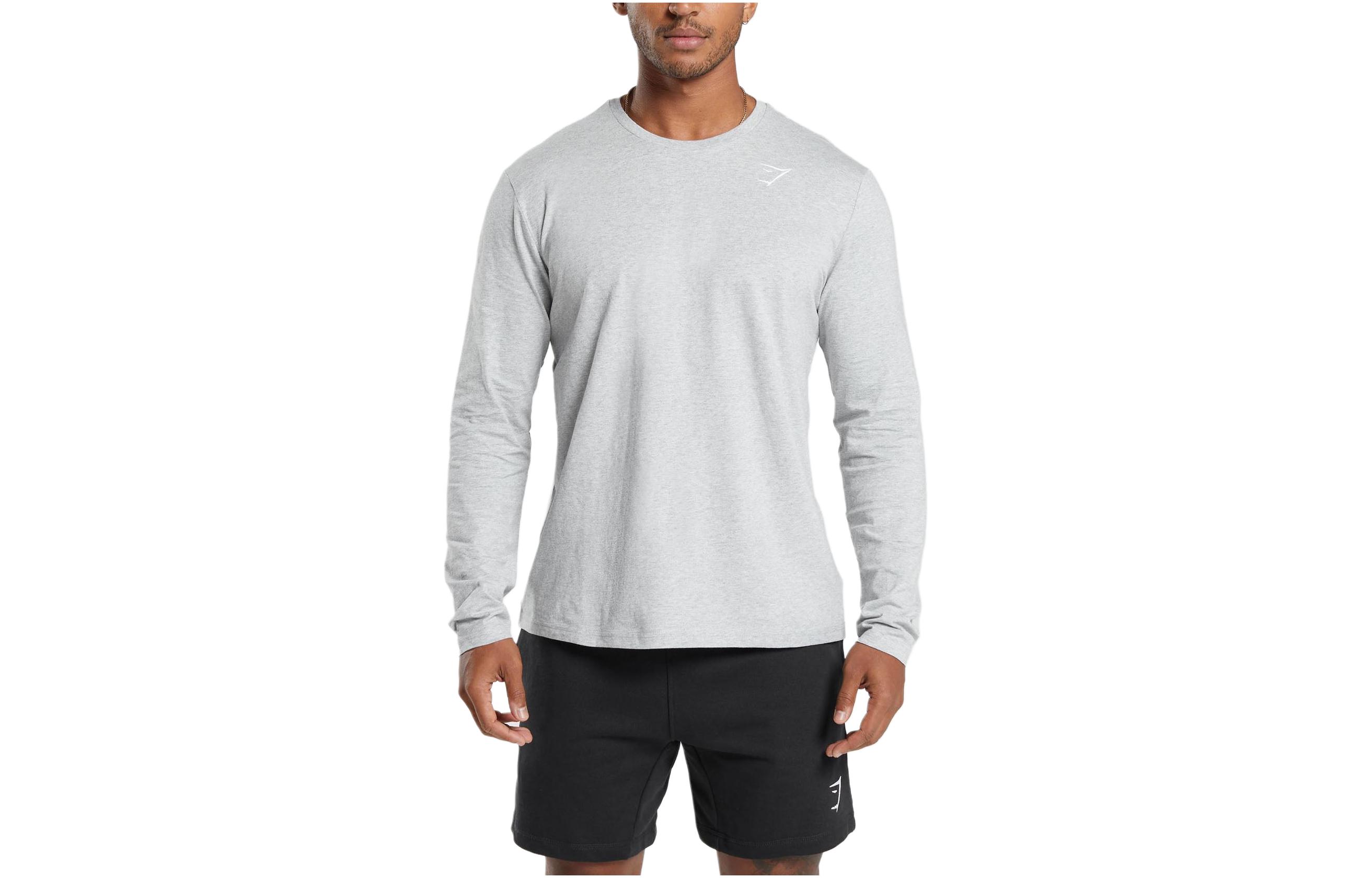 Gymshark Футболка с длинным рукавом CREST, мужская, светло-серый цвет "грудный камень"
Gymshark Футболка с длинным рукавом CREST, мужская, светло-серый цвет "грудный камень"