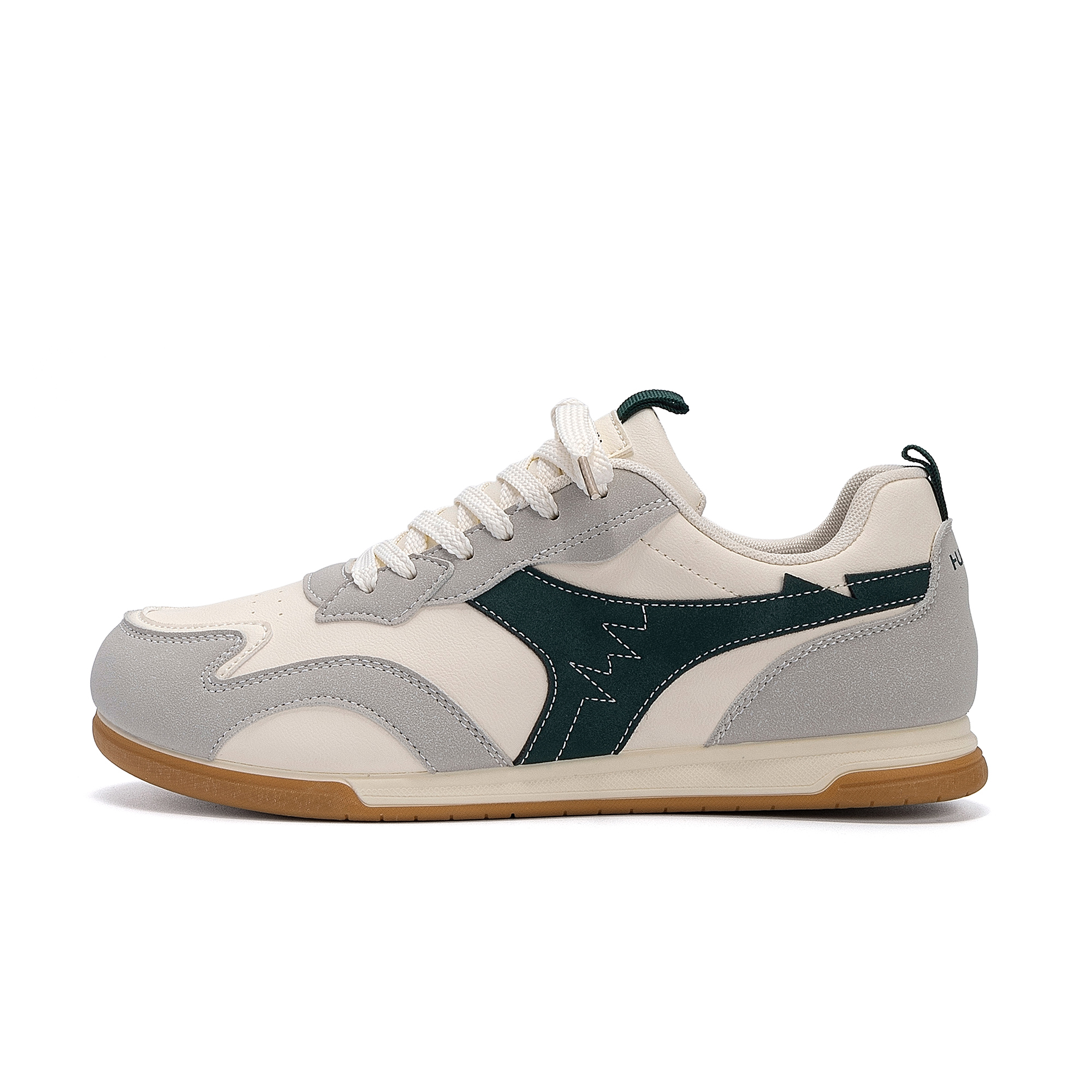 HUANQIU Кроссовки для скейтбординга мужские low top из искусственной кожи бежево-зеленые
HUANQIU Кроссовки для скейтбординга мужские low top из искусственной кожи бежево-зеленые