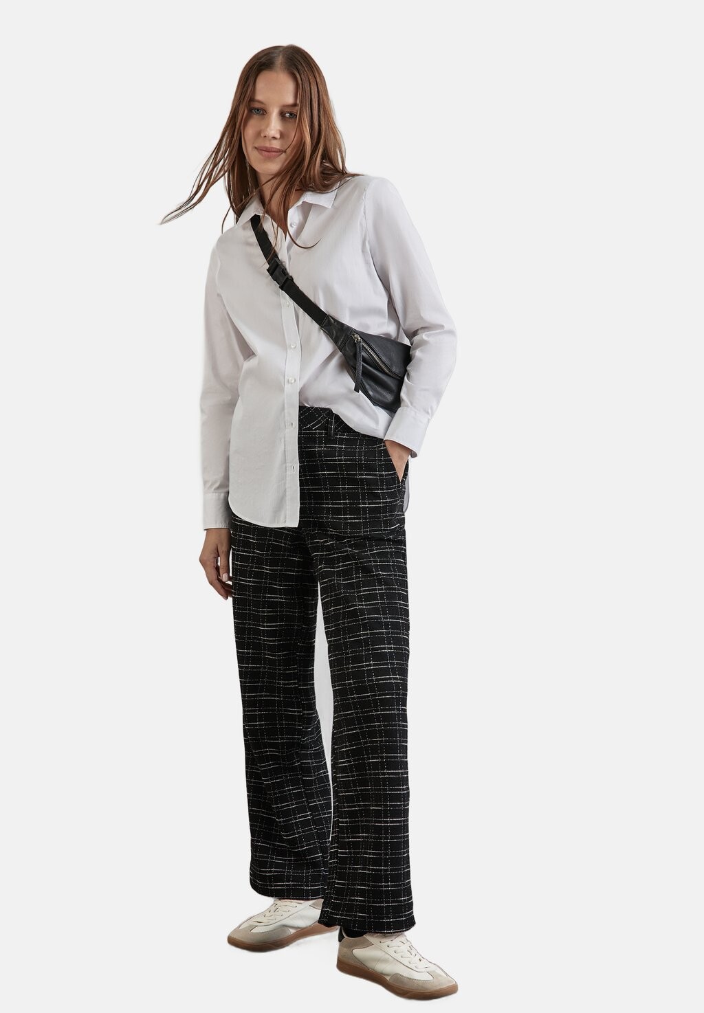 Брюки KARIERTE BOUCLÉ Street One, черный
Брюки KARIERTE BOUCLÉ Street One, черный