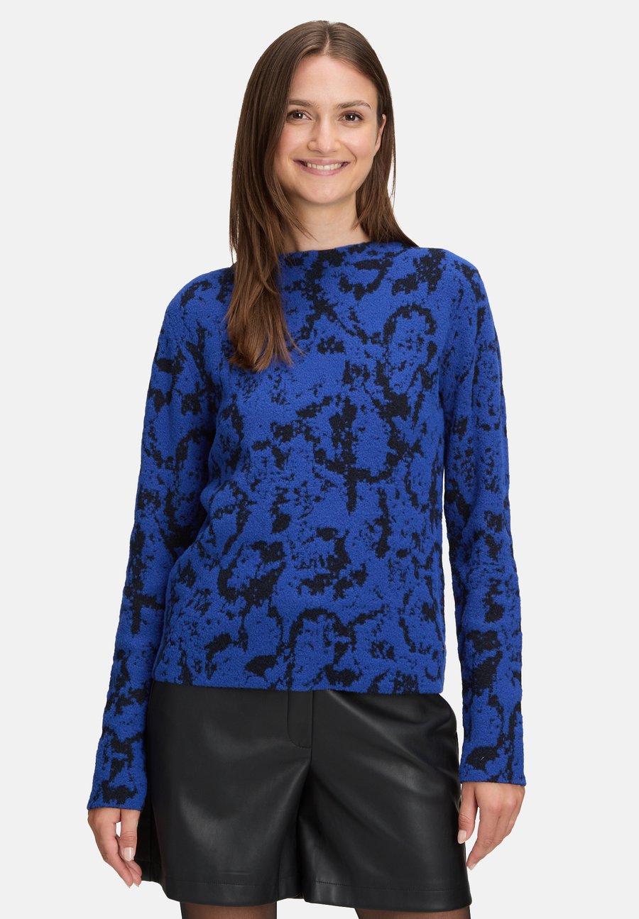 Джемпер Betty & Co MIT STEHKRAGEN, Blue/Black/Blue
Джемпер Betty & Co MIT STEHKRAGEN, Blue/Black/Blue