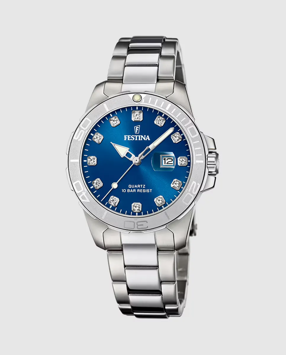 F20503/6 Женские часы Boyfriend из серебряной стали Festina, серебряный
F20503/6 Женские часы Boyfriend из серебряной стали Festina, серебряный