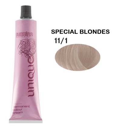 Уникальная стойкая краска для волос 111 Special Ash Blond - 100 мл Subrina Professional
Уникальная стойкая краска для волос 111 Special Ash Blond - 100 мл Subrina Professional
