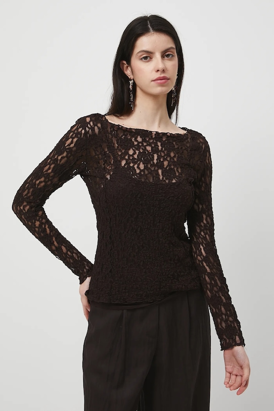 Лонгслив Medicine, коричневый
Лонгслив Medicine, коричневый