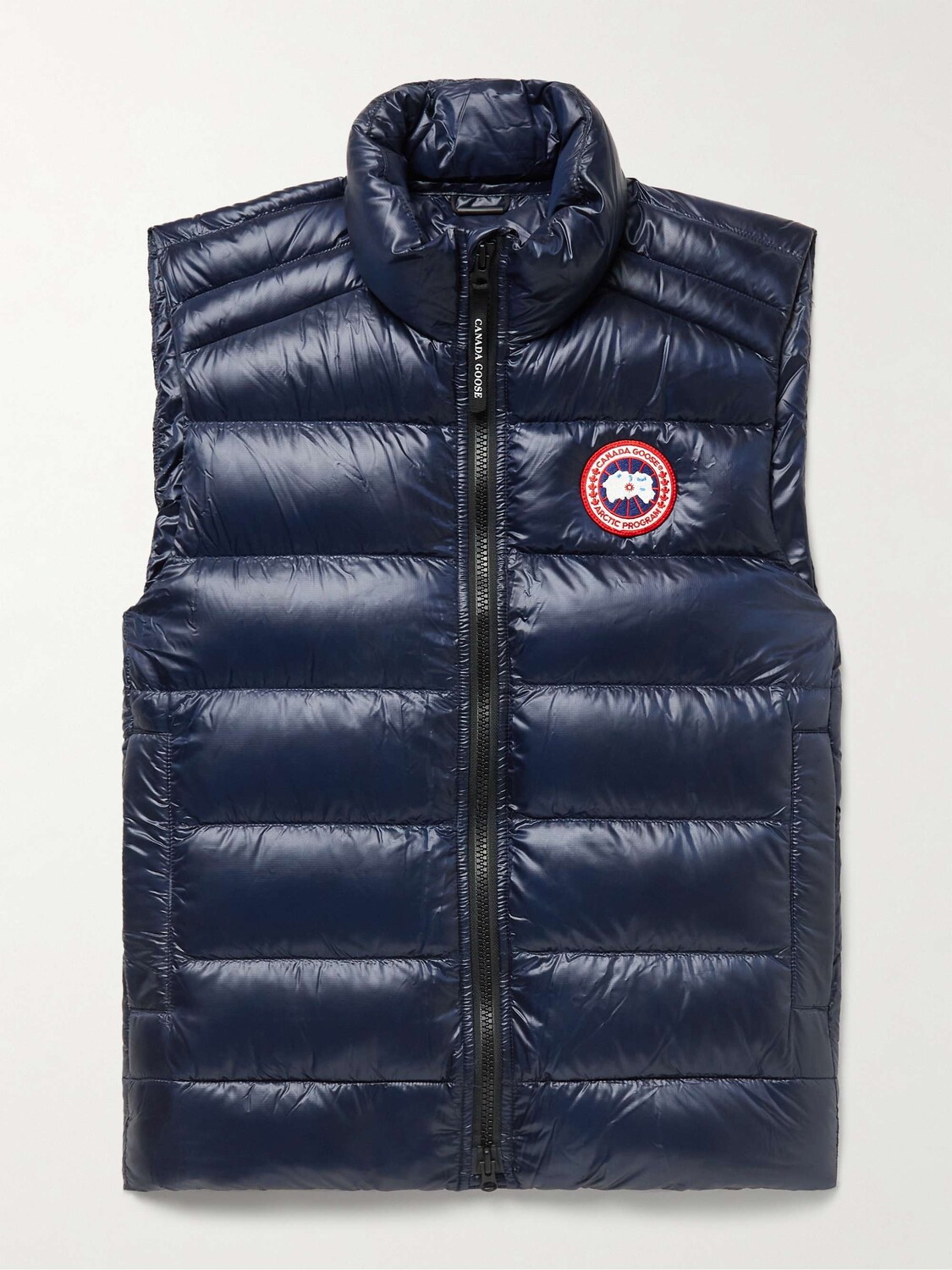 Стеганый пуховый жилет Crofton Slim-Fit из переработанного нейлона и рипстопа CANADA GOOSE, синий
Стеганый пуховый жилет Crofton Slim-Fit из переработанного нейлона и рипстопа CANADA GOOSE, синий