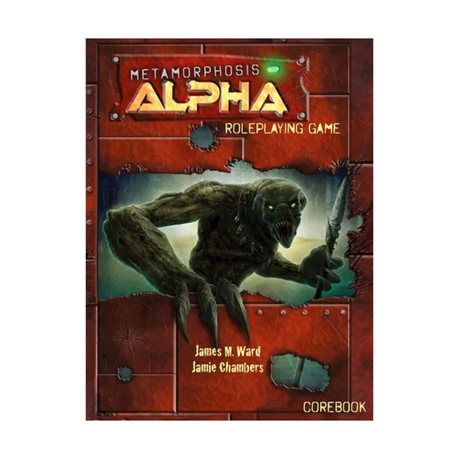 Metamorphosis Alpha Corebook, Metamorphosis Alpha RPG (Signal Fire Studios), мягкая обложка
Metamorphosis Alpha Corebook, Metamorphosis Alpha RPG (Signal Fire Studios), мягкая обложка